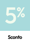 Sconto 5%