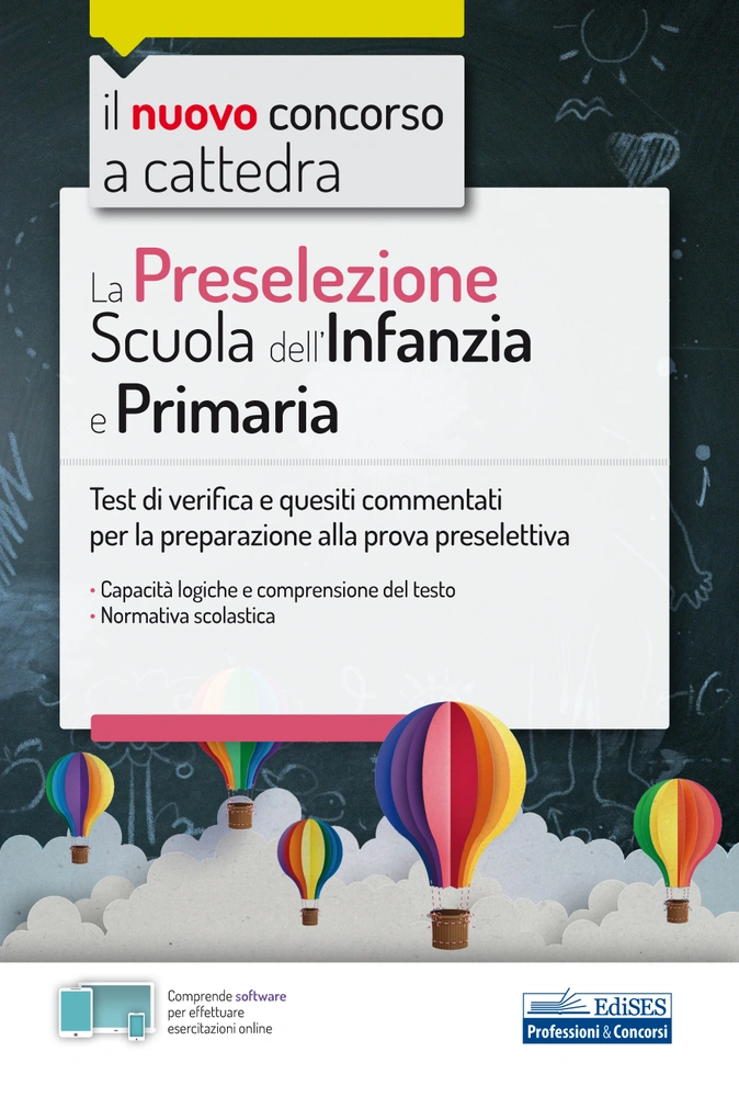 La Preselezione del concorso a cattedra Scuola dell'Infanzia e Primaria