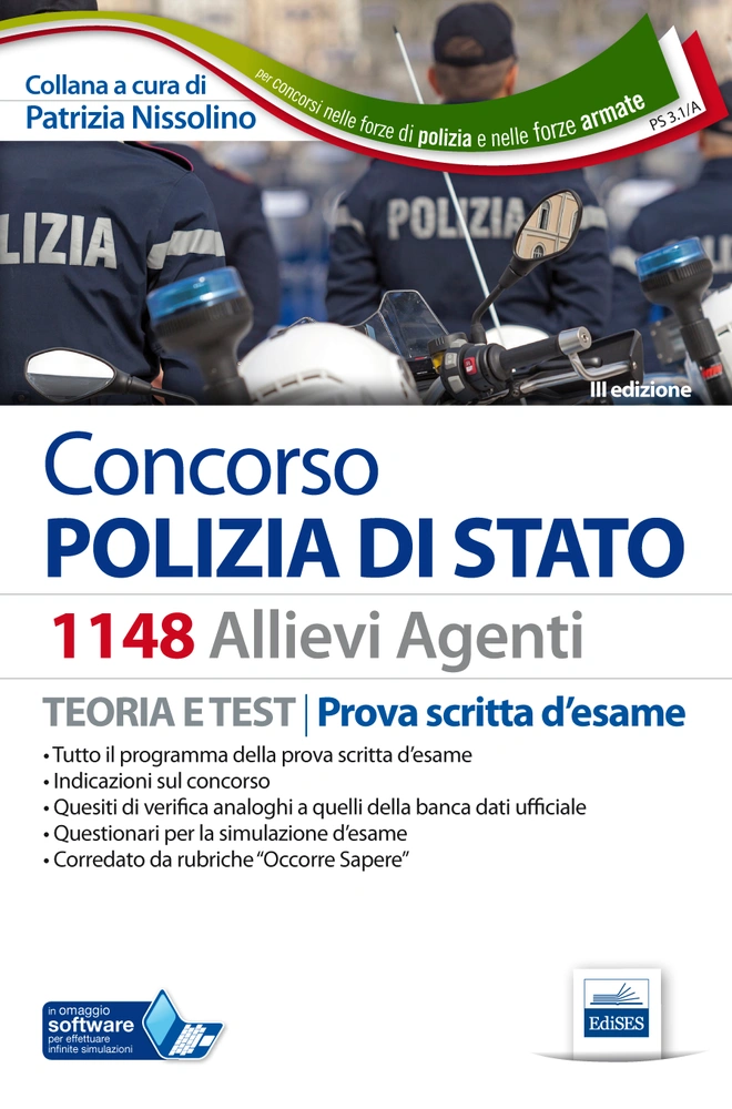 Concorso Polizia di Stato - 1148 Allievi Agenti - Manuale