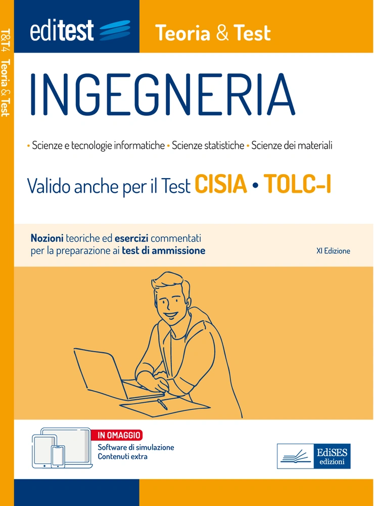 Test Ingegneria 2023: manuale di teoria - Anche per TOLC-I