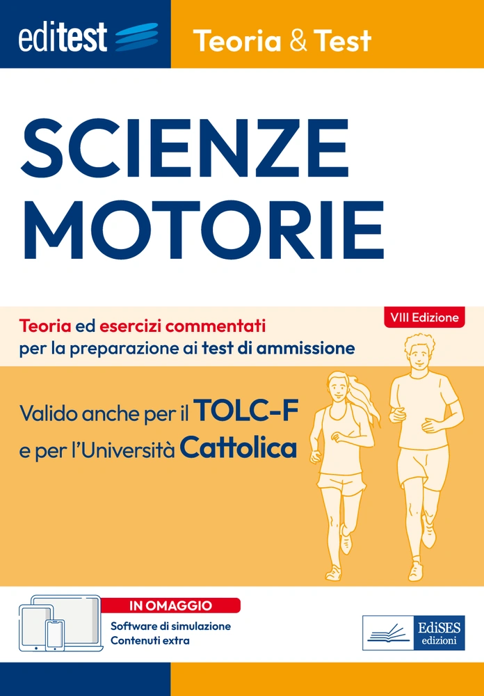 Test Scienze Motorie 2024: manuale di teoria