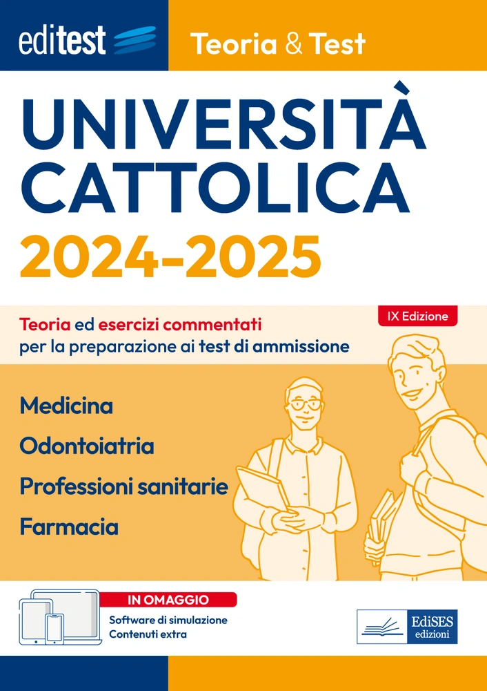 Test Cattolica 2024: Manuale per Medicina, Professioni Sanitarie e Farmacia