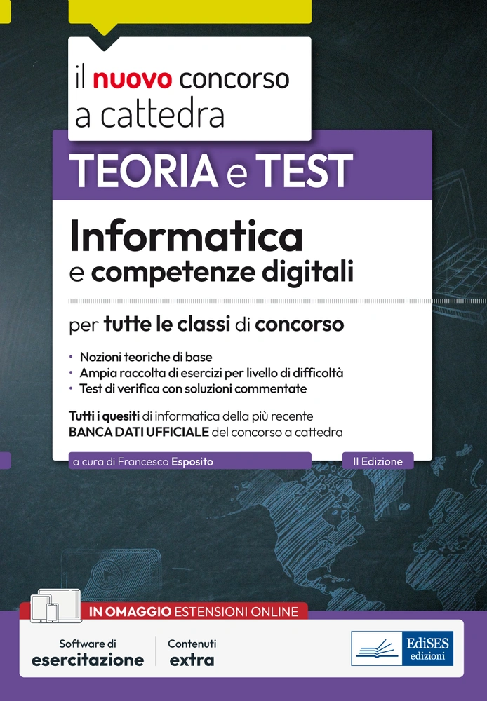 [EBOOK] Informatica e competenze digitali per tutte le classi di concorso
